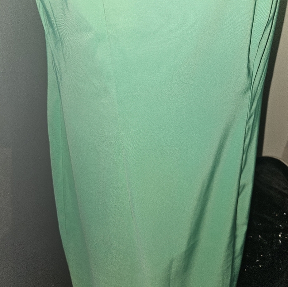 Alyx Womans Sleeveless Green Dress Size 14 - Picture 4 of 13